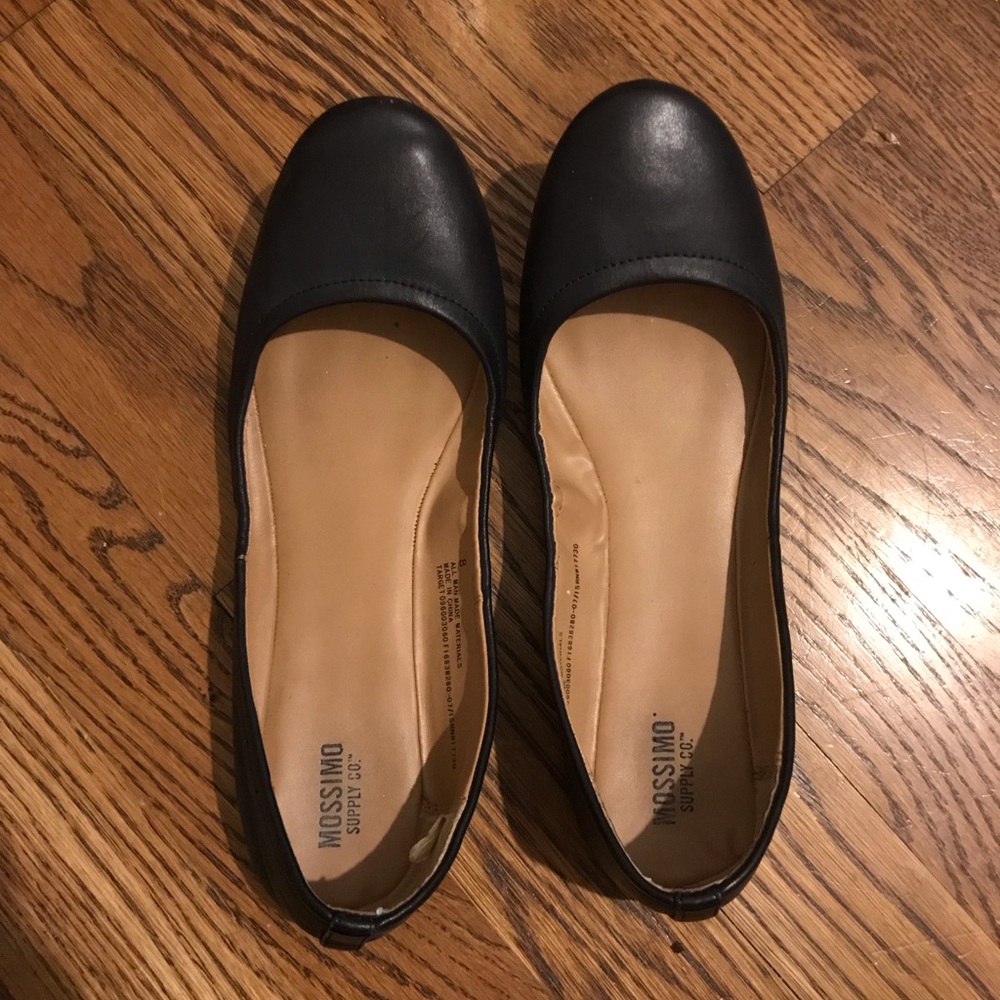 Simple black flats